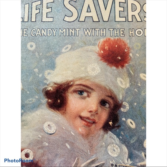 Peppermint Life Savers Advertisement Metal Sign - Picture 4 of 8